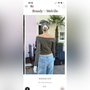 Brandy Melville Bonnie Top